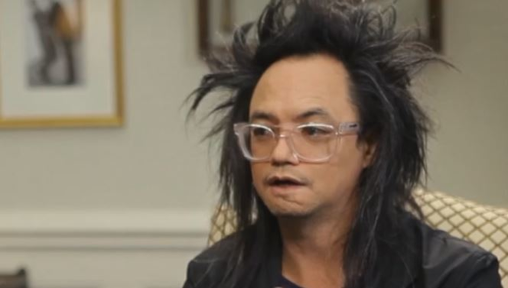 david shing and his crazy haircut